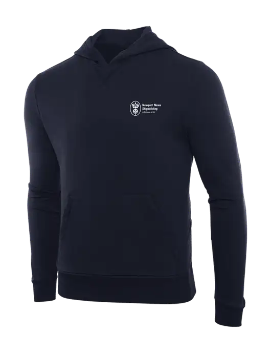 Allmade Dark Navy Organic French Terry Pullover Hoodie w/NNS Logo